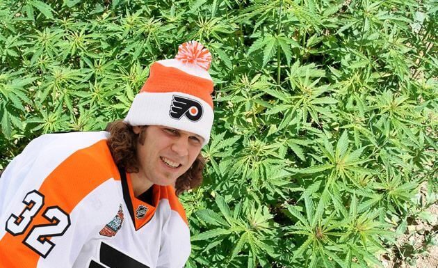 Cannabis Helped Former NHL Player Riley Cote Survive Hockey riley cote, cannabis, nhl player,