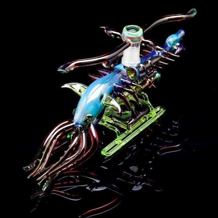 Empire Glassworks - Rising Dragon Dab Rig Bong | KING's Pipe - KING's Pipe  Online Headshop