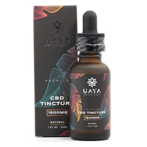 1500mg CBD Full Spectrum Tincture (UAYA Botanicals)