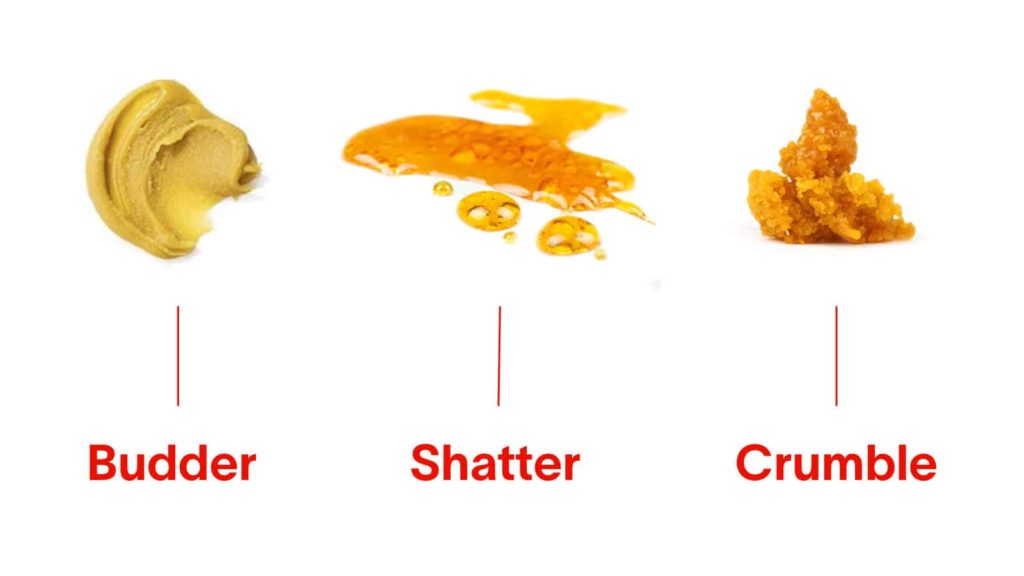 Differences Between Cannabis Crumble, Shatter, Budder